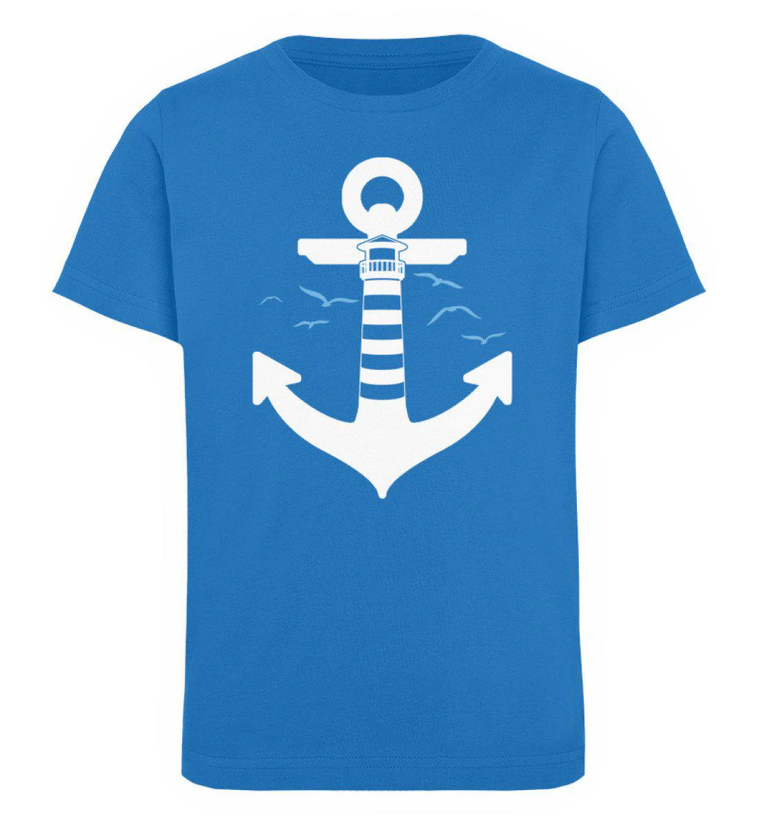 Leuchtturm Anker · Kinder Premium Bio T-Shirt - Image 4