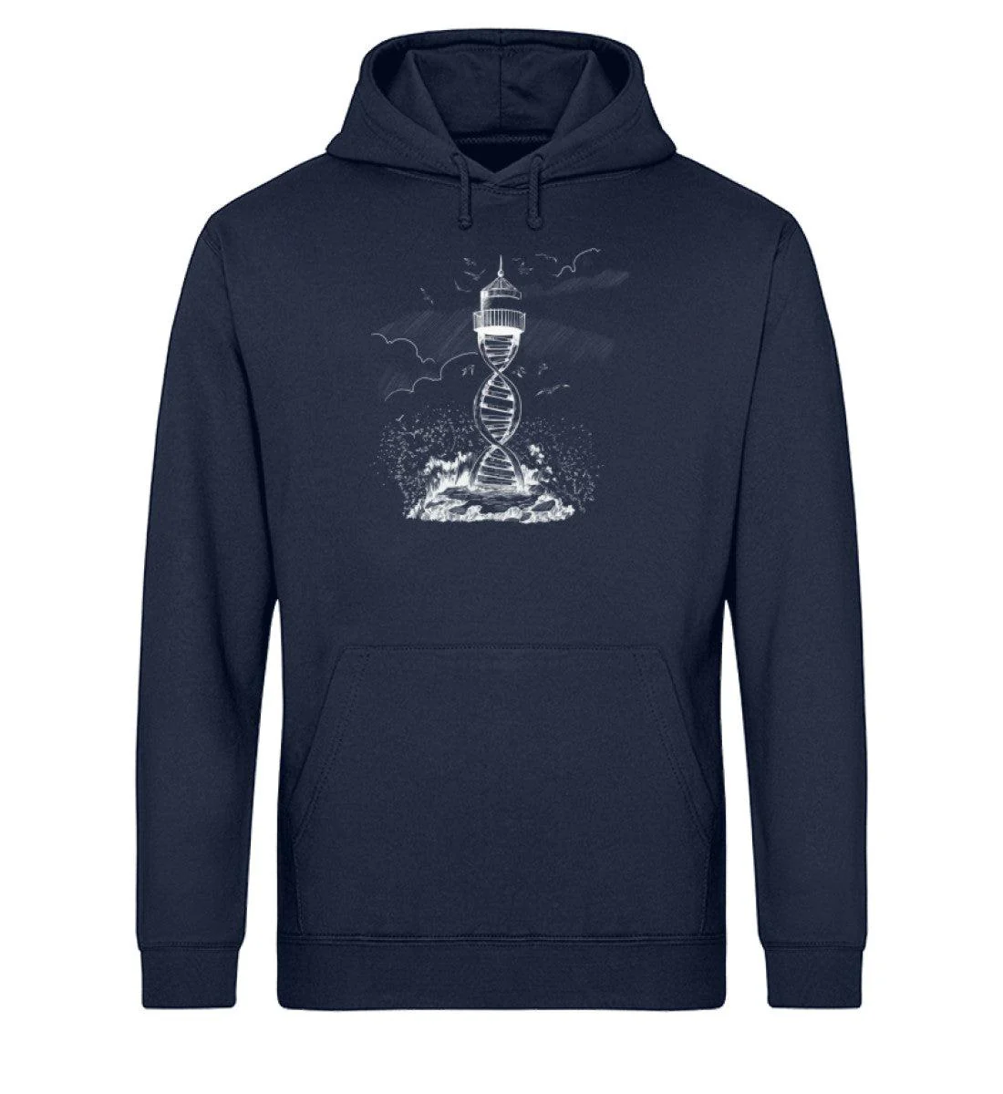 Leuchtturm DNA · Unisex Bio Hoodie - Image 3