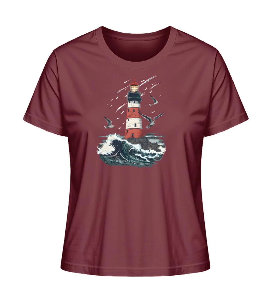 Leuchtturm im Sturm · Damen Premium Bio T-Shirt 2.0 - Image 6