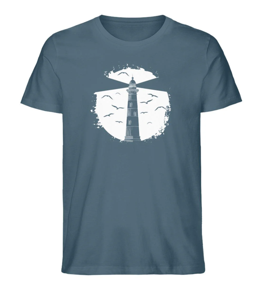 Leuchtturm Möwe · Herren Premium Bio T-Shirt - Image 2