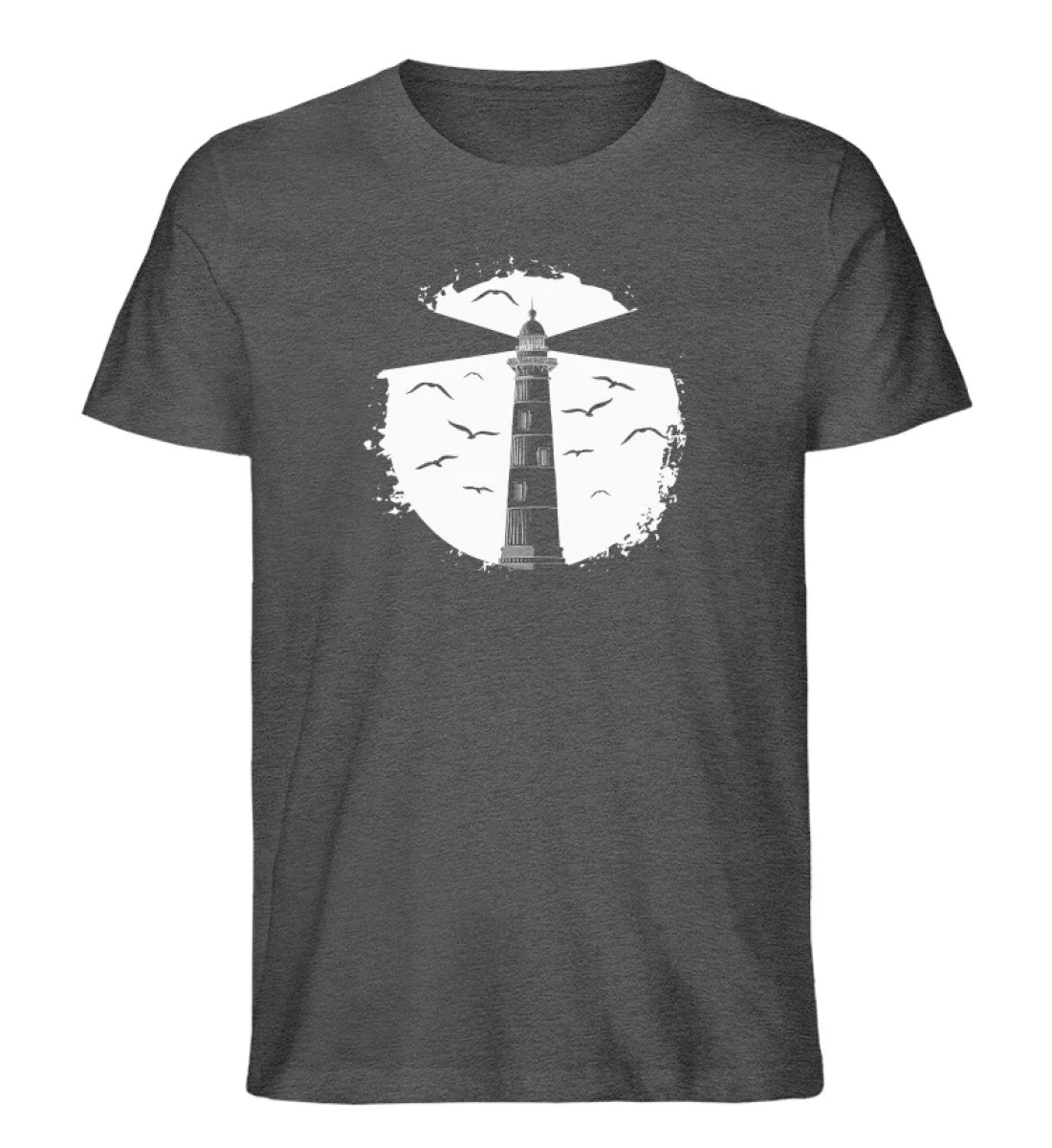 Leuchtturm Möwe · Herren Premium Bio T-Shirt - Image 3