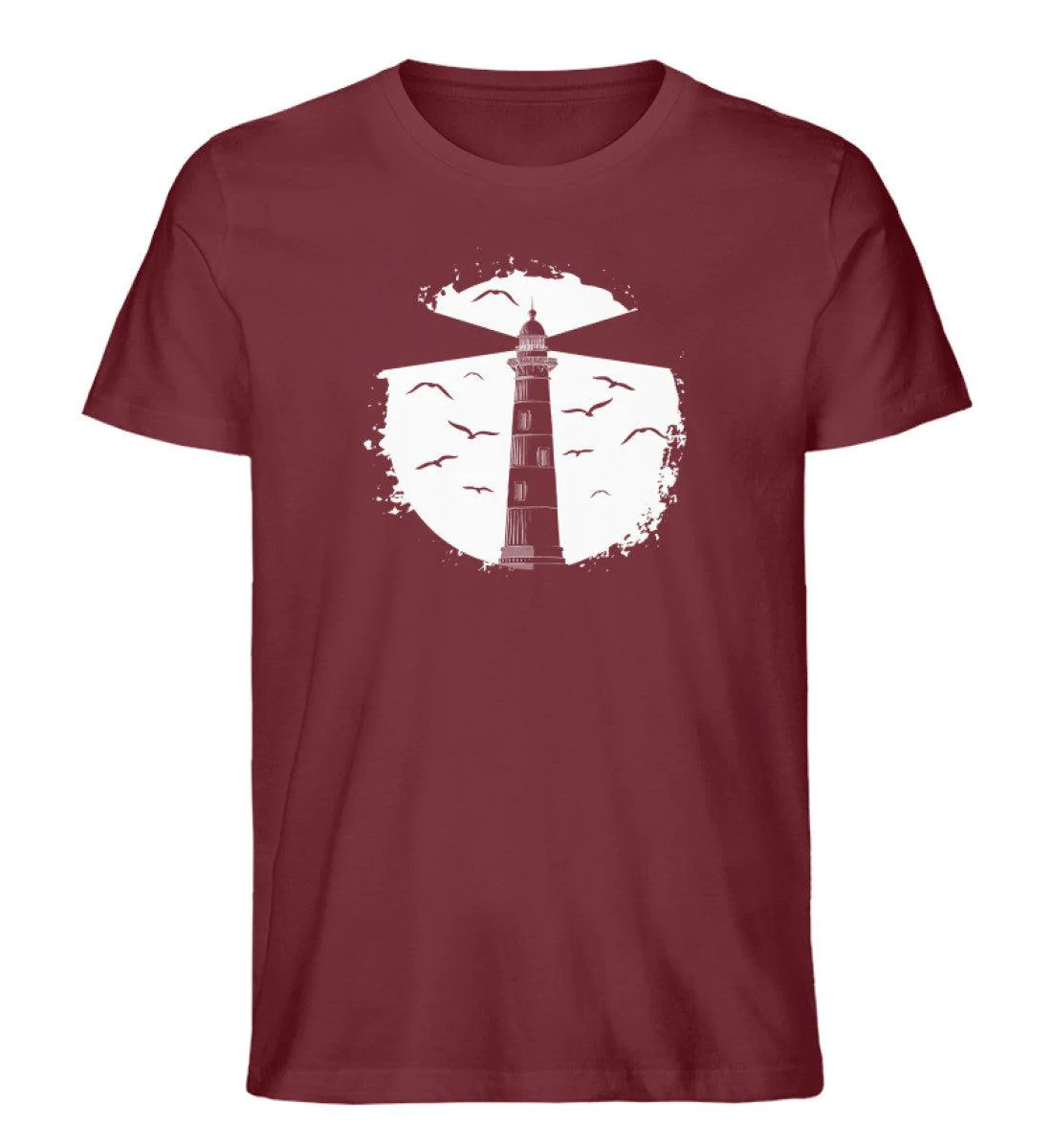 Leuchtturm Möwe · Herren Premium Bio T-Shirt - Image 4
