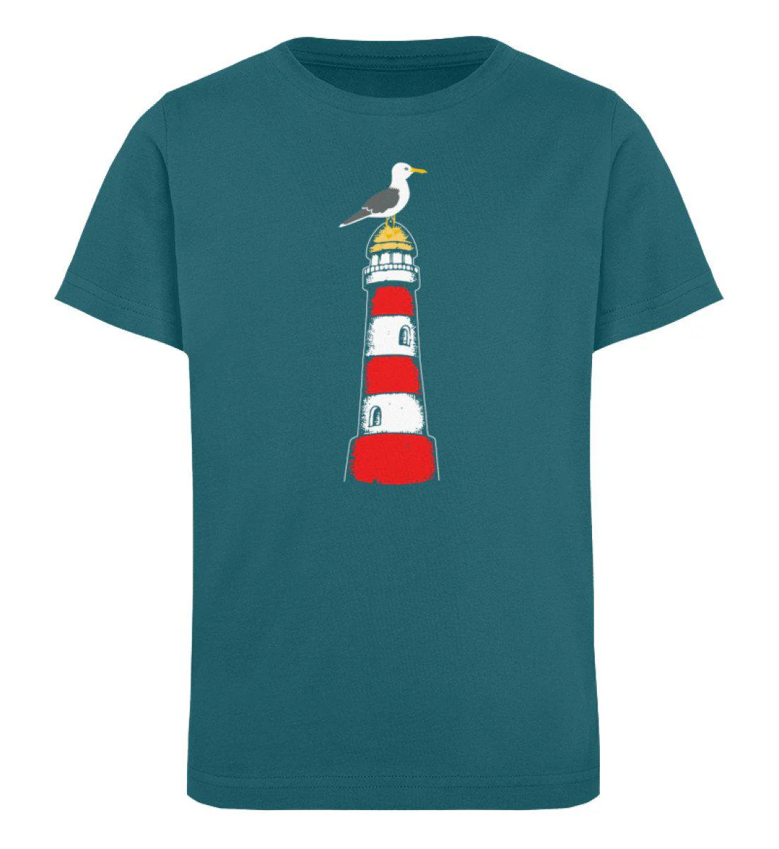 Leuchtturm Möwe · Kinder Premium Bio T-Shirt - Image 3