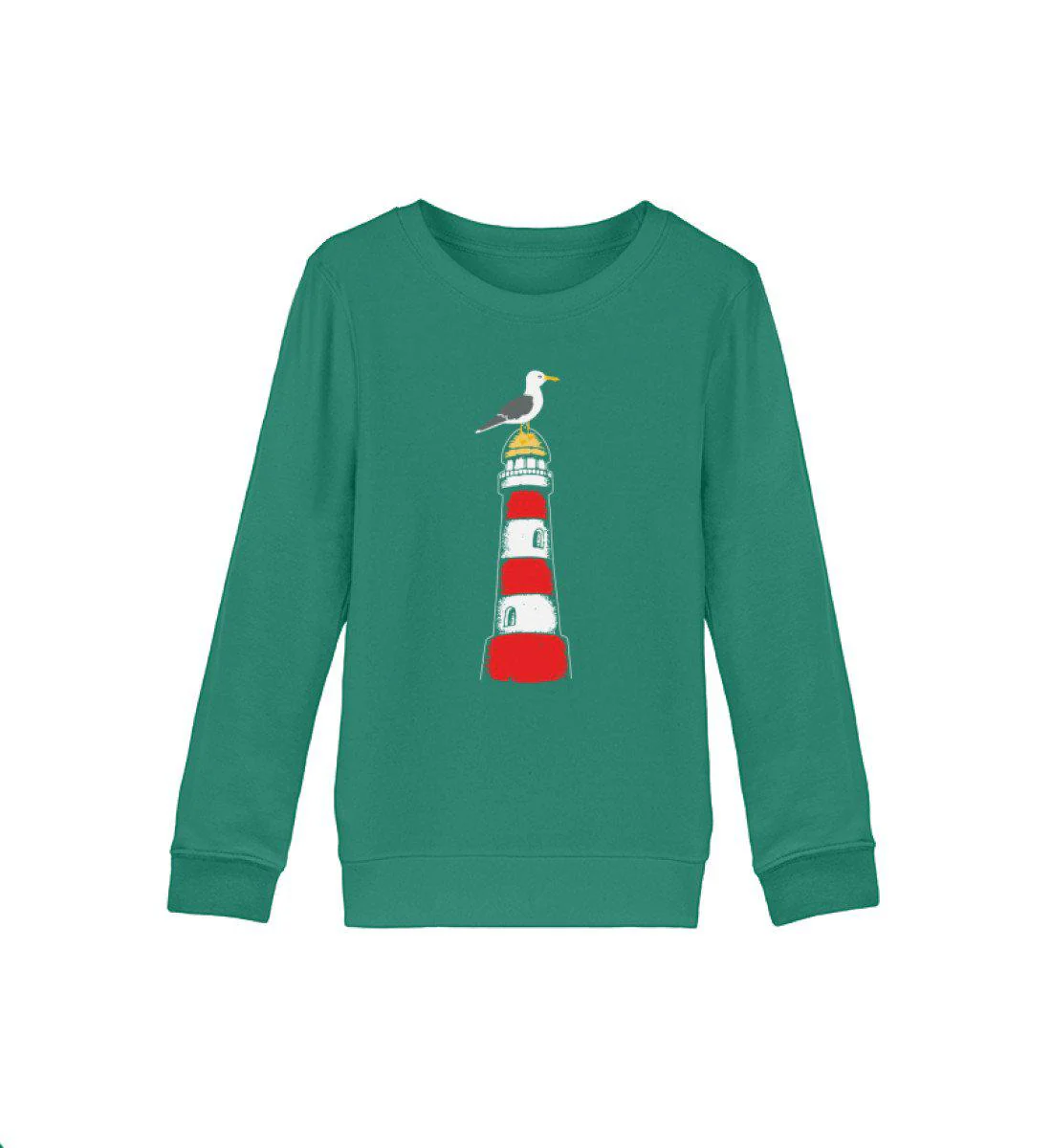 Leuchtturm Möwe · Kinder Premium Bio Sweatshirt - Image 3