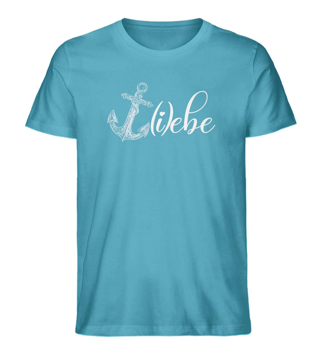 Liebe Lebe Anker · Herren Premium Bio T-Shirt - Image 5