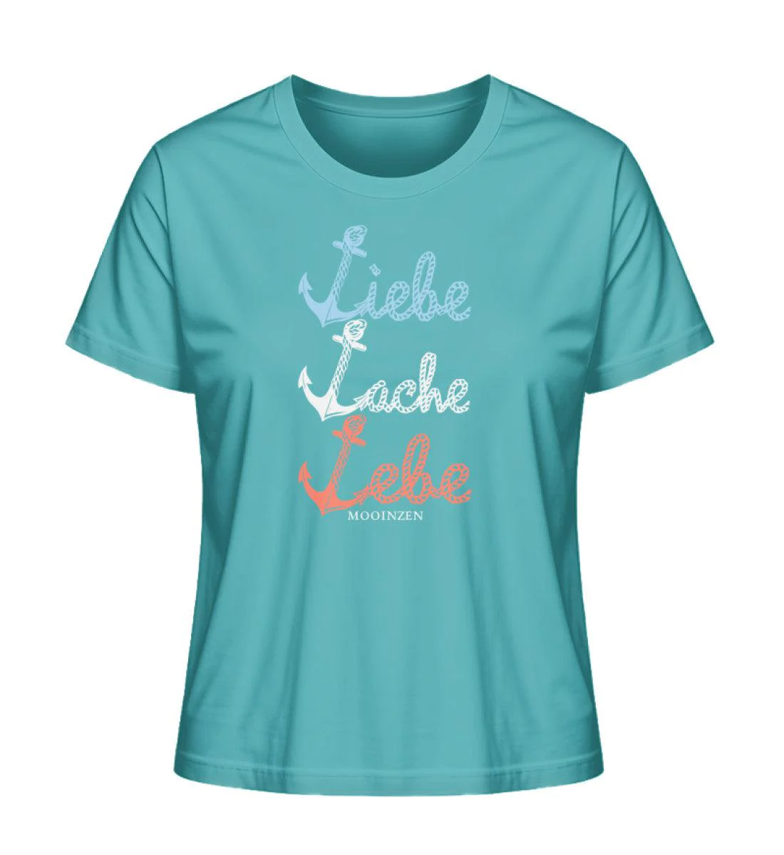 Liebe Lache Lebe   · Damen Premium Bio T-Shirt 2.0 - Image 6