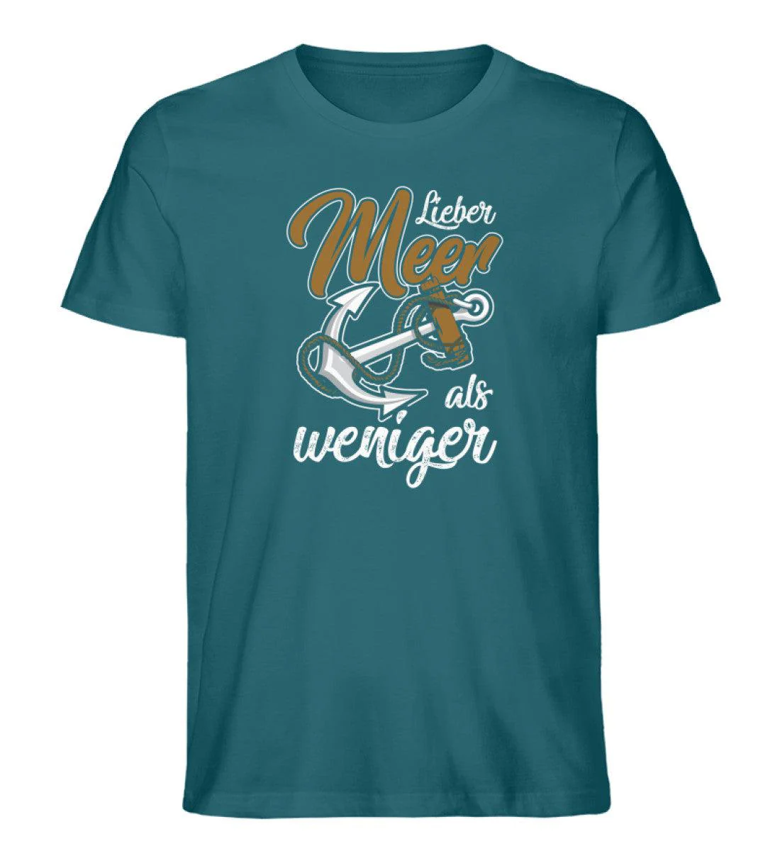 Lieber Meer als weniger · Herren Premium Bio T-Shirt - Image 6