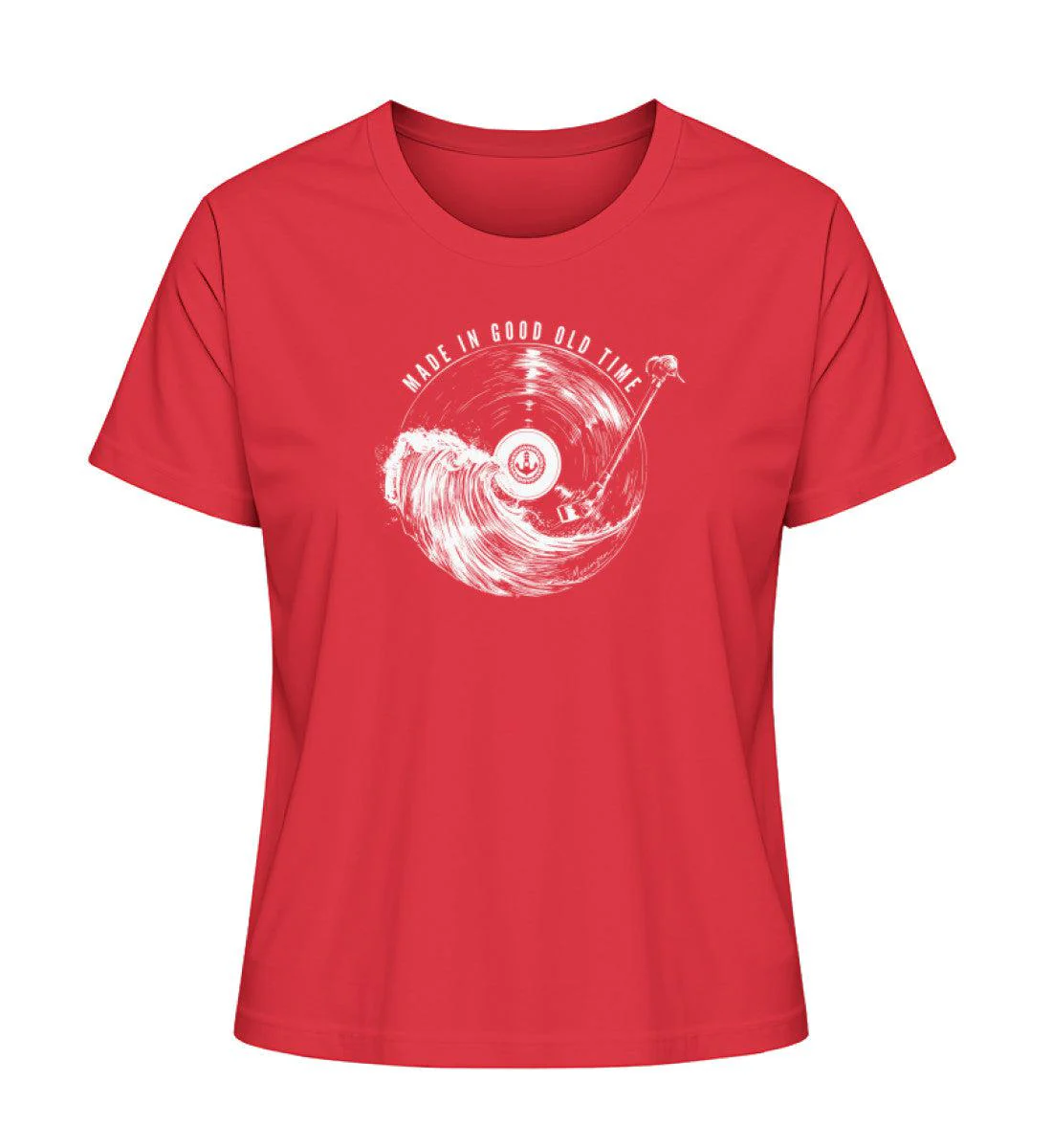 Made in good old time! · Damen Premium Bio T-Shirt 2.0 - Image 6