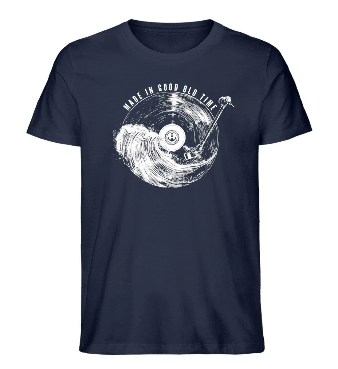 Made in good old time · Herren Premium Bio T-Shirt - Image 2