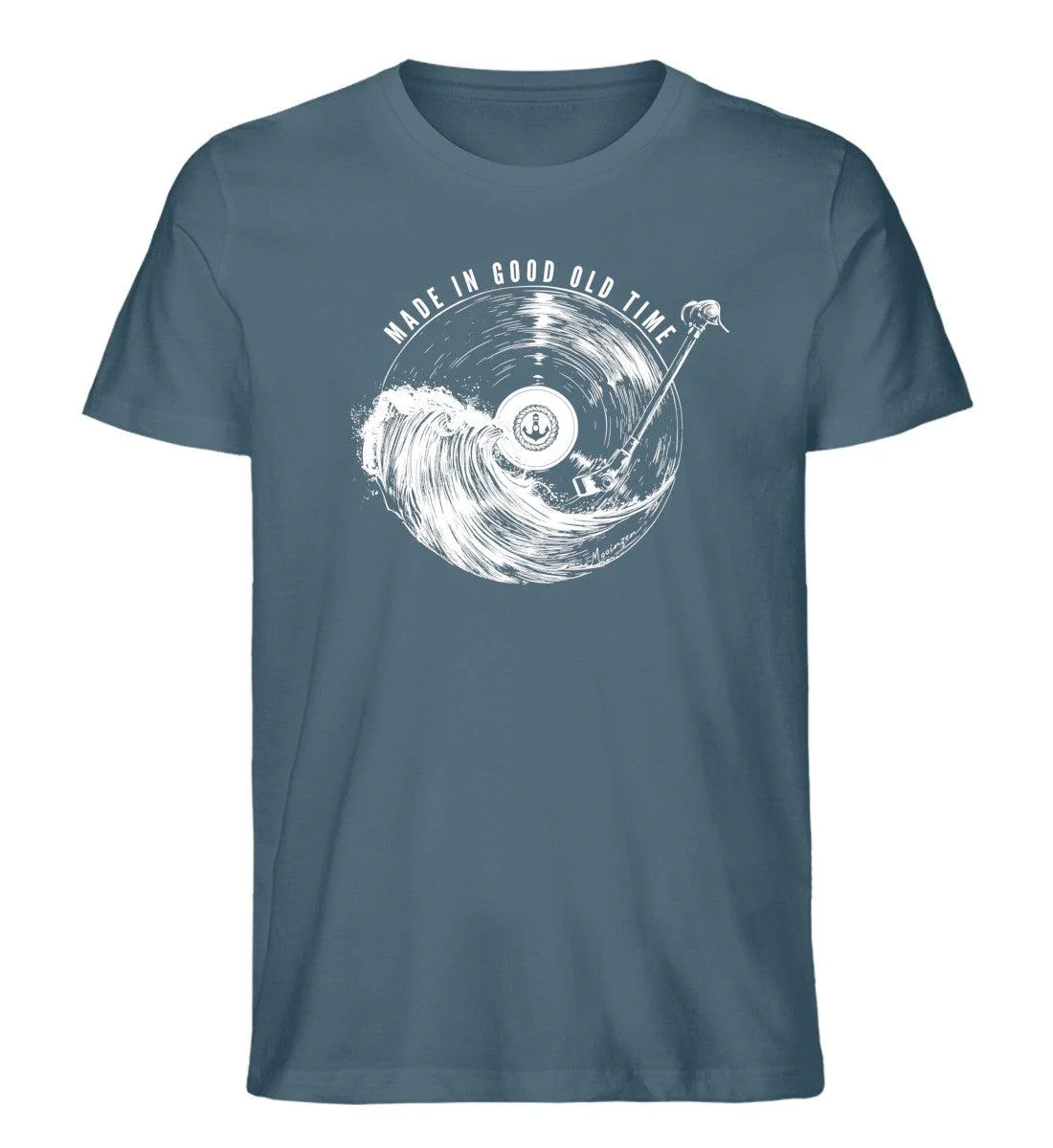 Made in good old time · Herren Premium Bio T-Shirt - Image 3