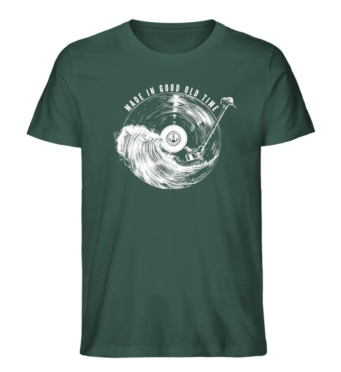 Made in good old time · Herren Premium Bio T-Shirt - Image 4