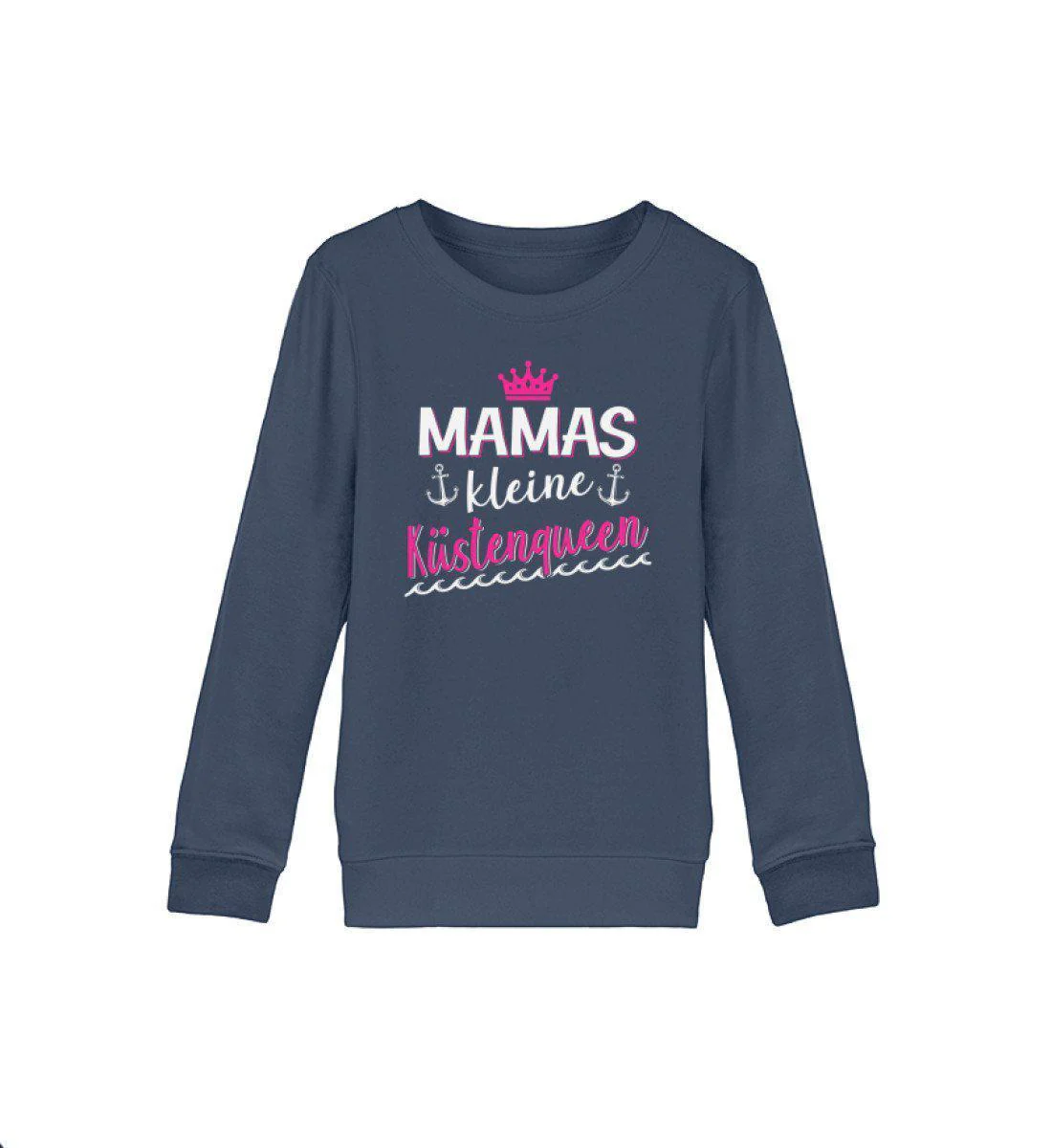 Mamas kleine Küstenqueen · Kinder Premium Bio Sweatshirt - Image 2
