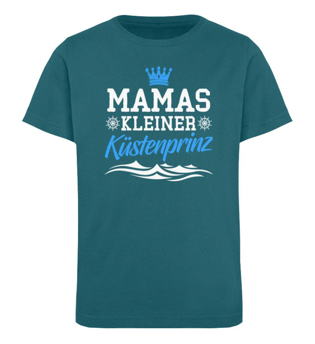 Mamas kleiner Küstenprinz · Kinder Premium Bio T-Shirt - Image 3