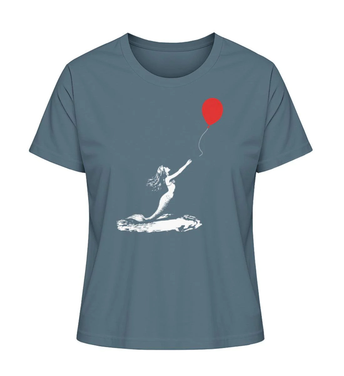 Meerjungfrau Ballon · Damen Premium Bio T-Shirt 2.0 - Image 4