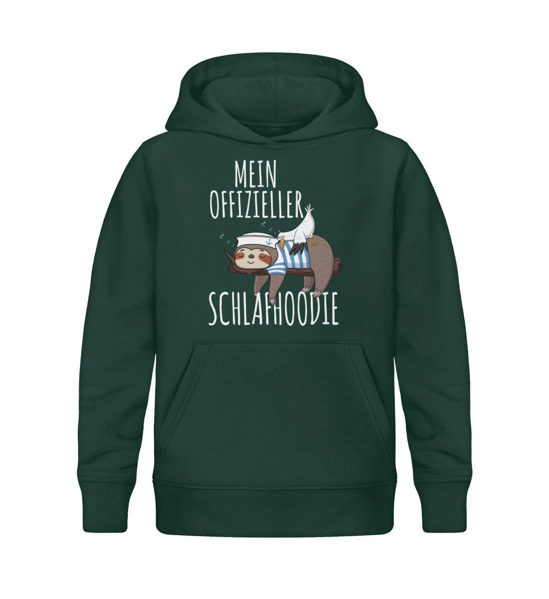 Mein offizieller Schlafhoodie  · Kinder Premium Bio Hoodie - Image 3
