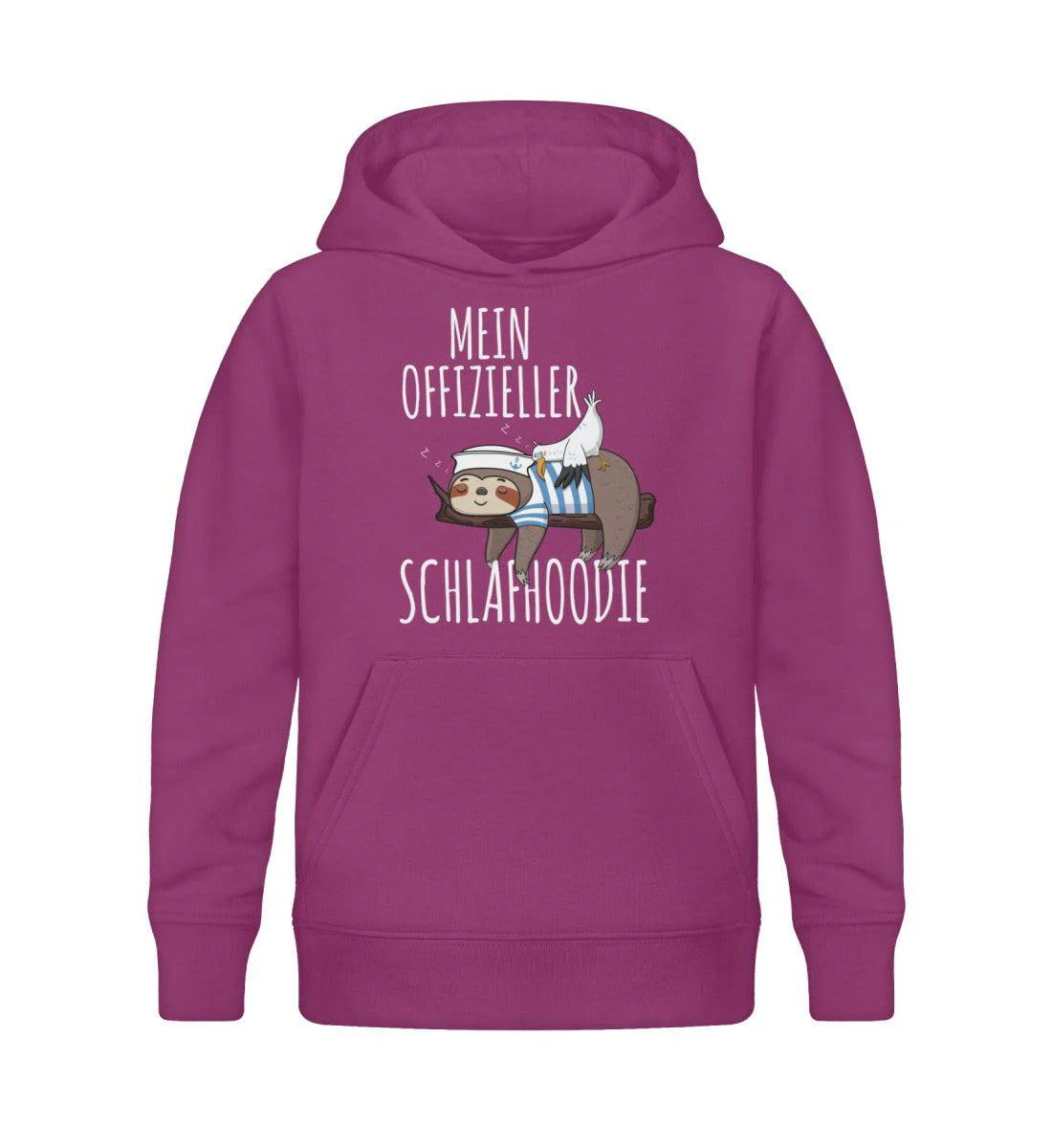 Mein offizieller Schlafhoodie  · Kinder Premium Bio Hoodie - Image 5