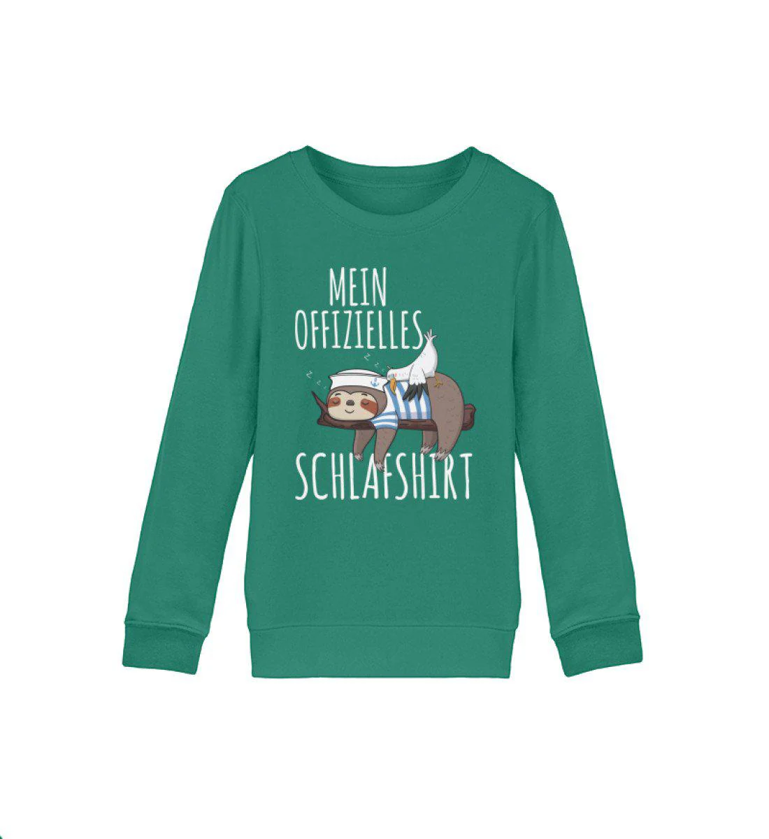 Mein offizielles Schlafshirt · Kinder Premium Bio Sweatshirt - Image 3