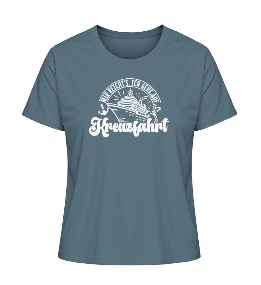 mir reichts ich gehe auf Kreuzfahrt  · Damen Premium Bio T-Shirt 2.0 - Image 4