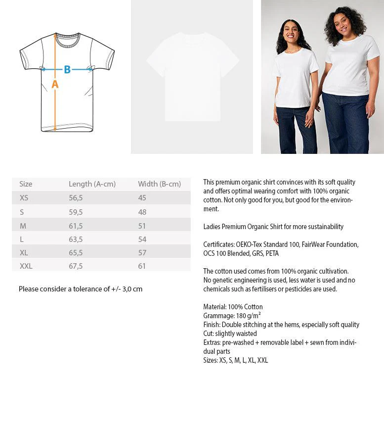 mir reichts ich gehe auf Kreuzfahrt  · Damen Premium Bio T-Shirt 2.0 - Image 6