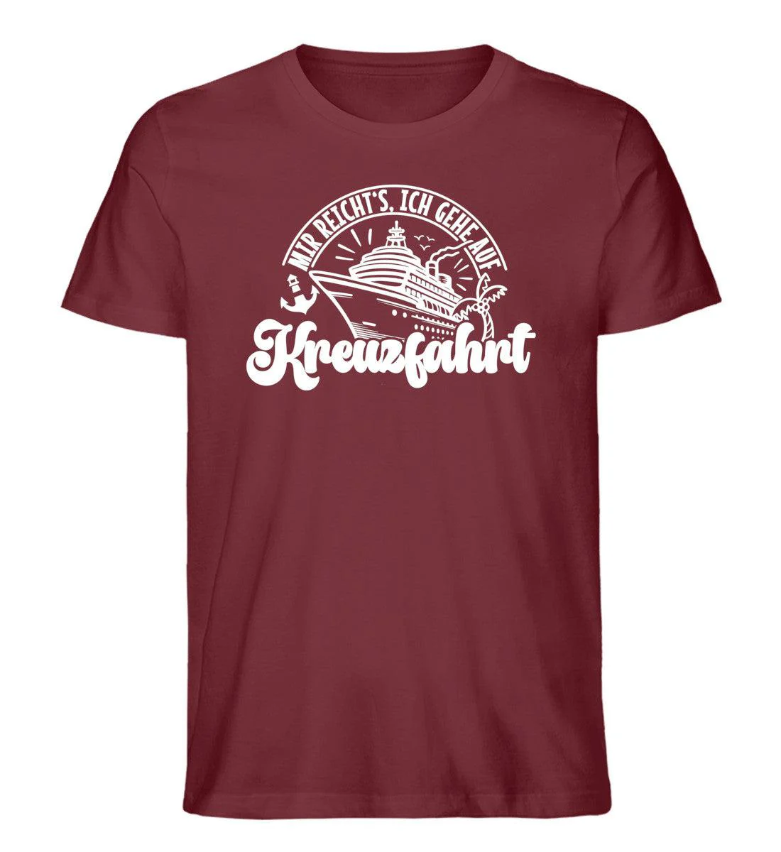 mir reichts ich gehe auf Kreuzfahrt  · Herren Premium Bio T-Shirt - Image 4