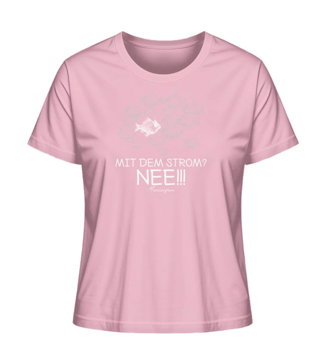 Mit dem Strom? Nee! Fisch · Damen Premium Bio T-Shirt 2.0 - Image 6