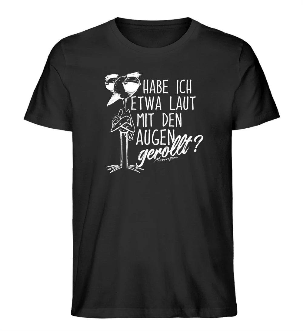Mit den Augen gerollt · Herren Premium Bio T-Shirt