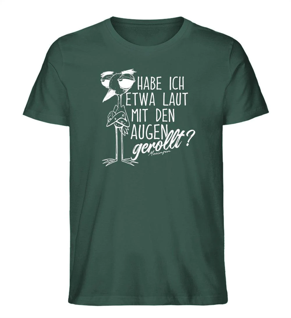 Mit den Augen gerollt · Herren Premium Bio T-Shirt - Image 5