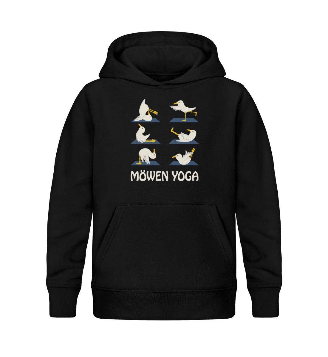 Möwen Yoga · Kinder Premium Bio Hoodie