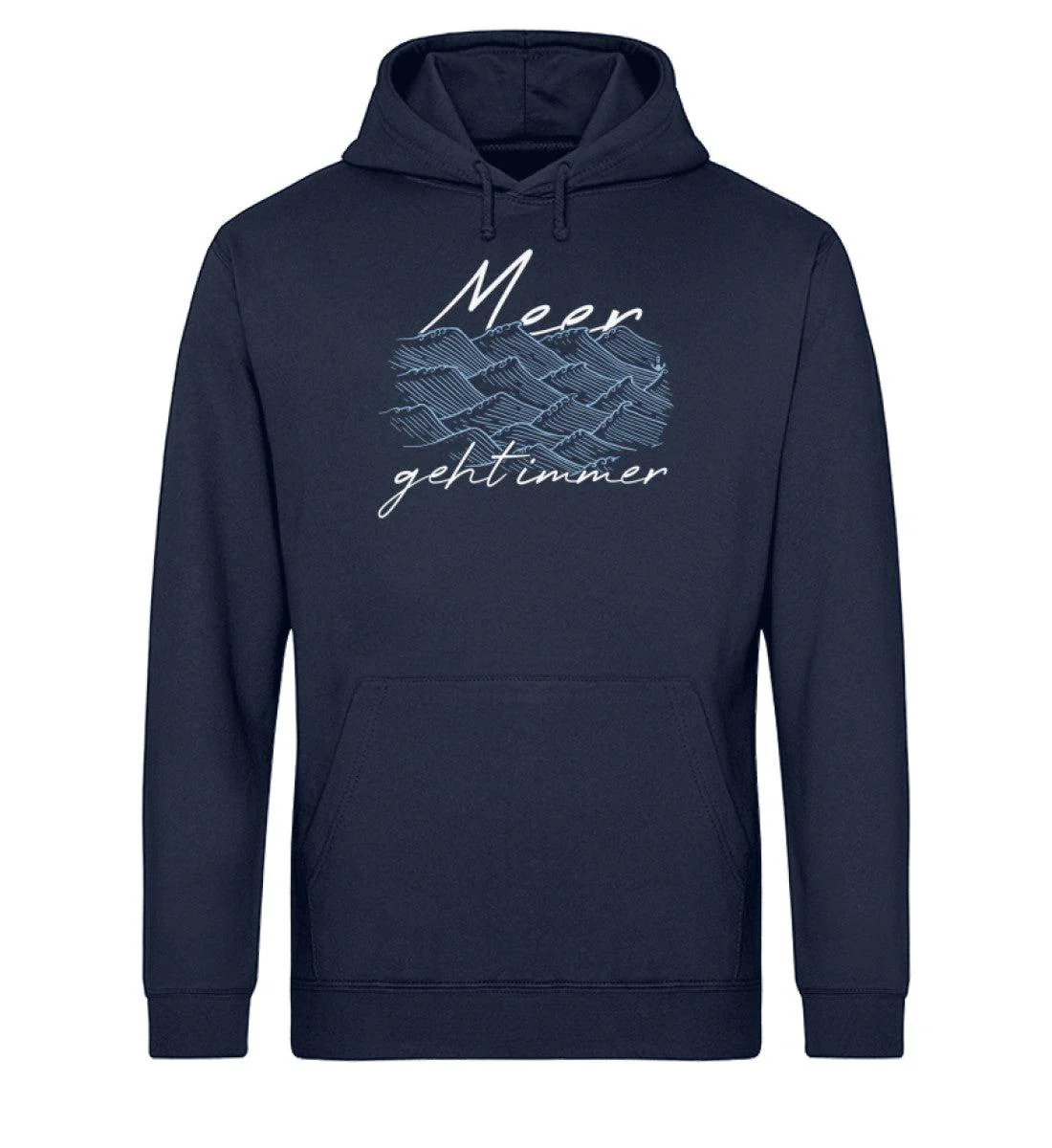 Meer geht immer · Unisex Bio Hoodie - Image 2
