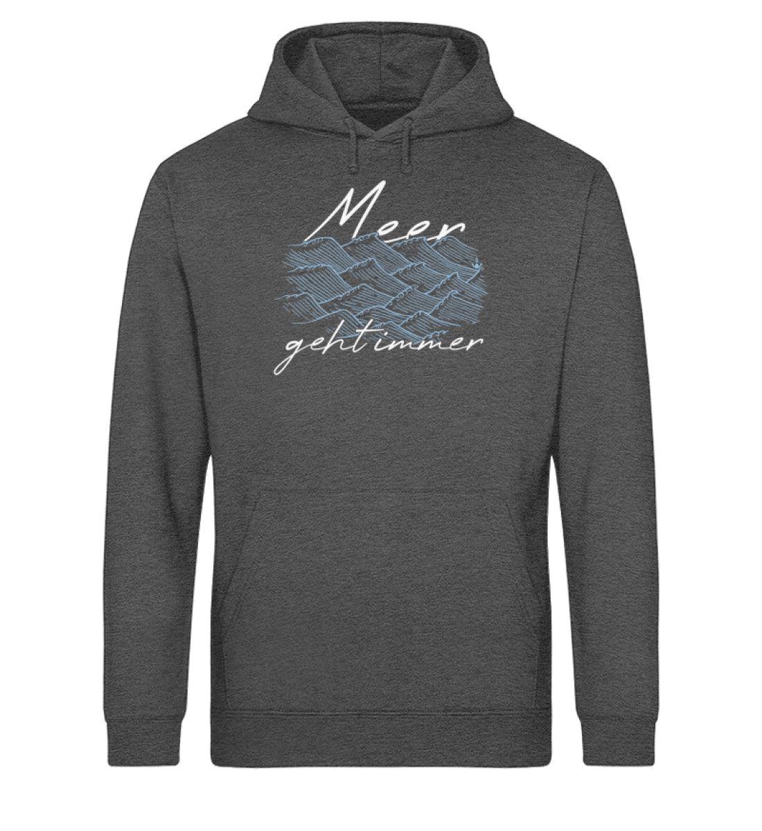 Meer geht immer · Unisex Bio Hoodie - Image 4