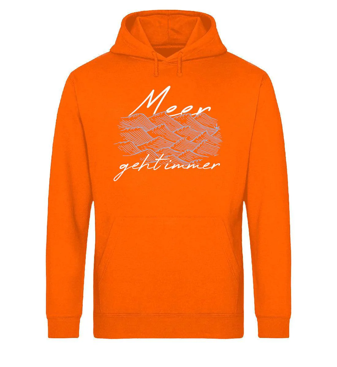 Meer geht immer · Unisex Bio Hoodie - Image 5