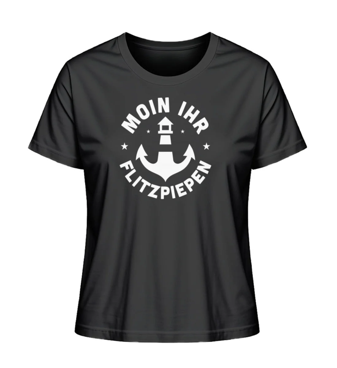 Moin ihr Flitzpiepen · Damen Premium Bio T-Shirt 2.0