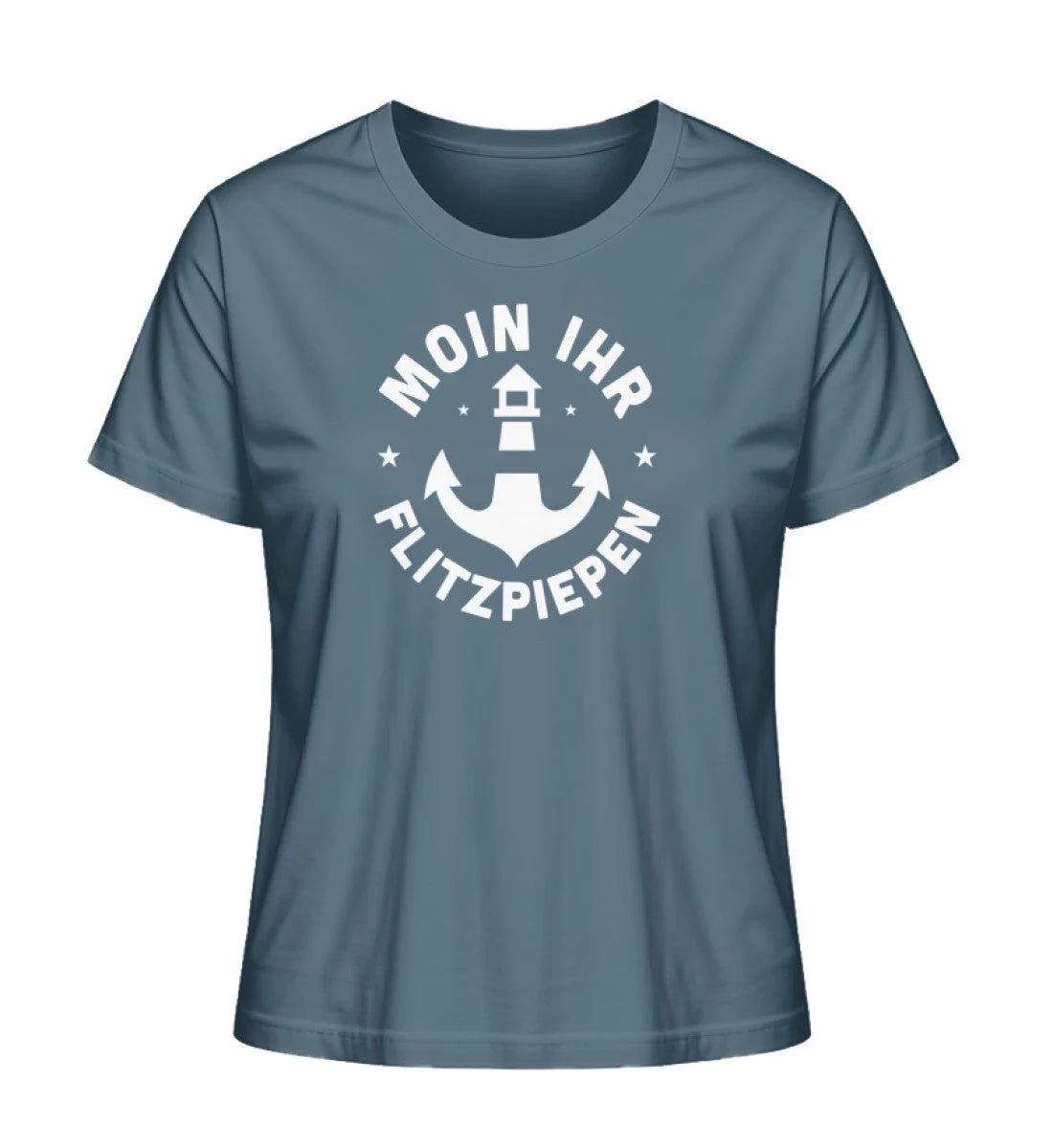 Moin ihr Flitzpiepen · Damen Premium Bio T-Shirt 2.0 - Image 4