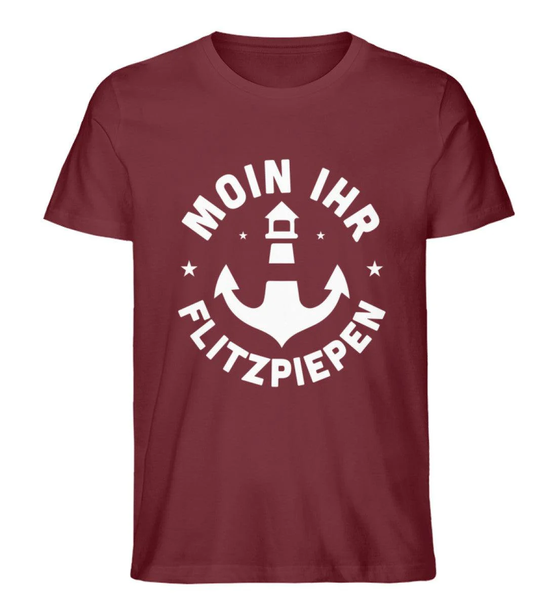 Moin ihr Flitzpiepen · Herren Premium Bio T-Shirt - Image 4