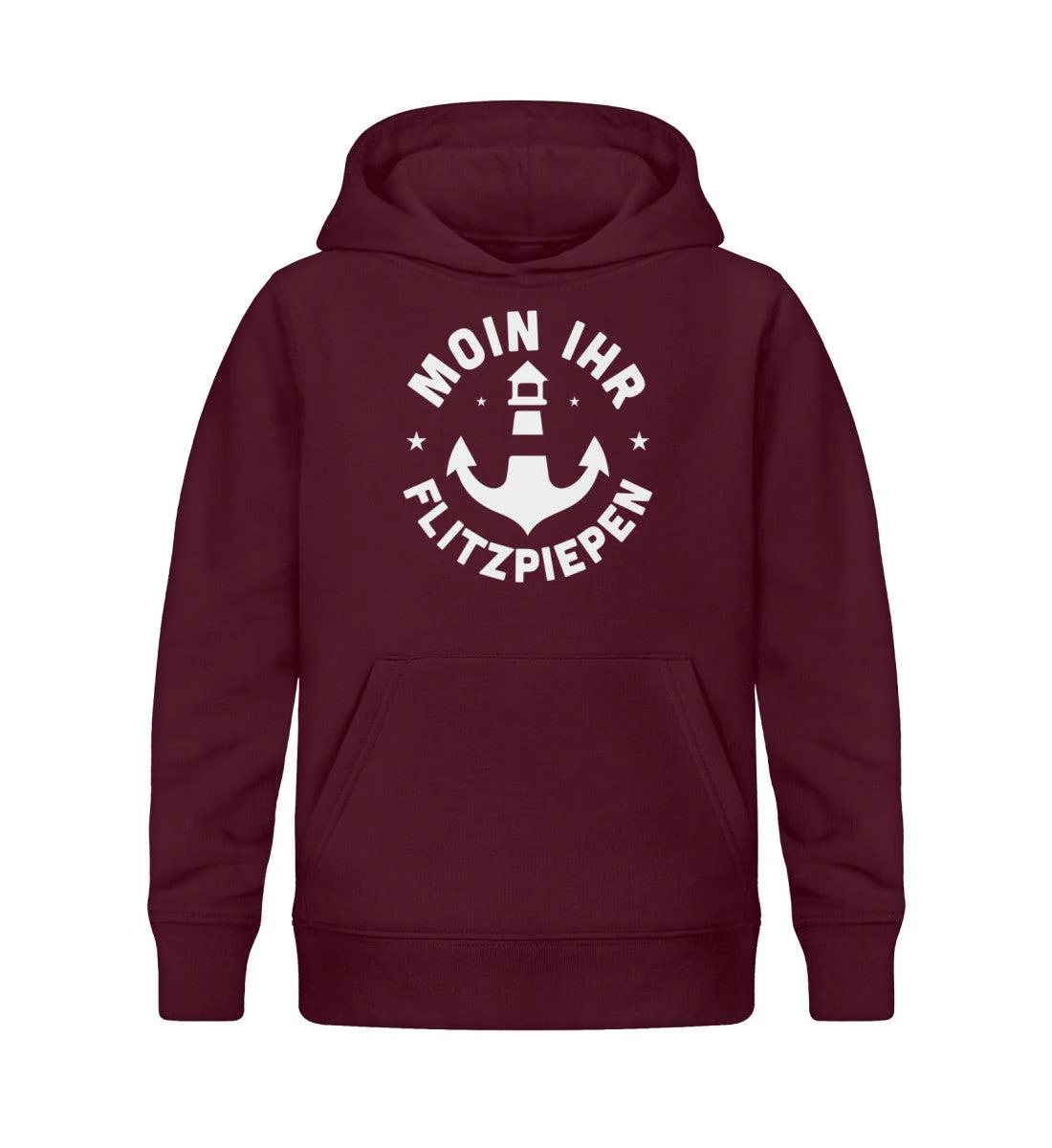 Moin ihr Flitzpiepen · Kinder Premium Bio Hoodie - Image 4