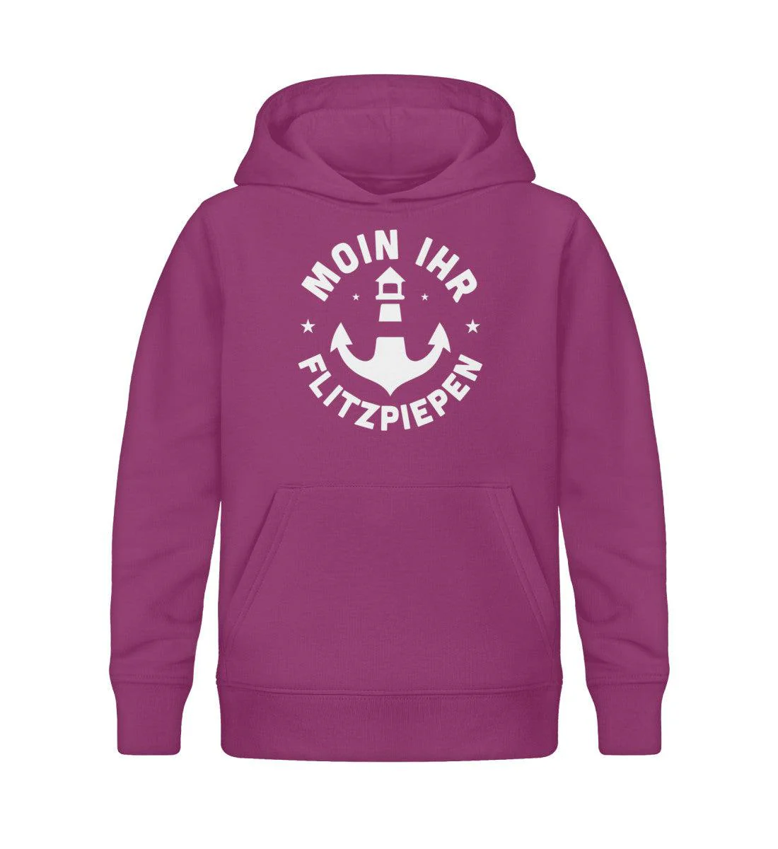 Moin ihr Flitzpiepen · Kinder Premium Bio Hoodie - Image 5