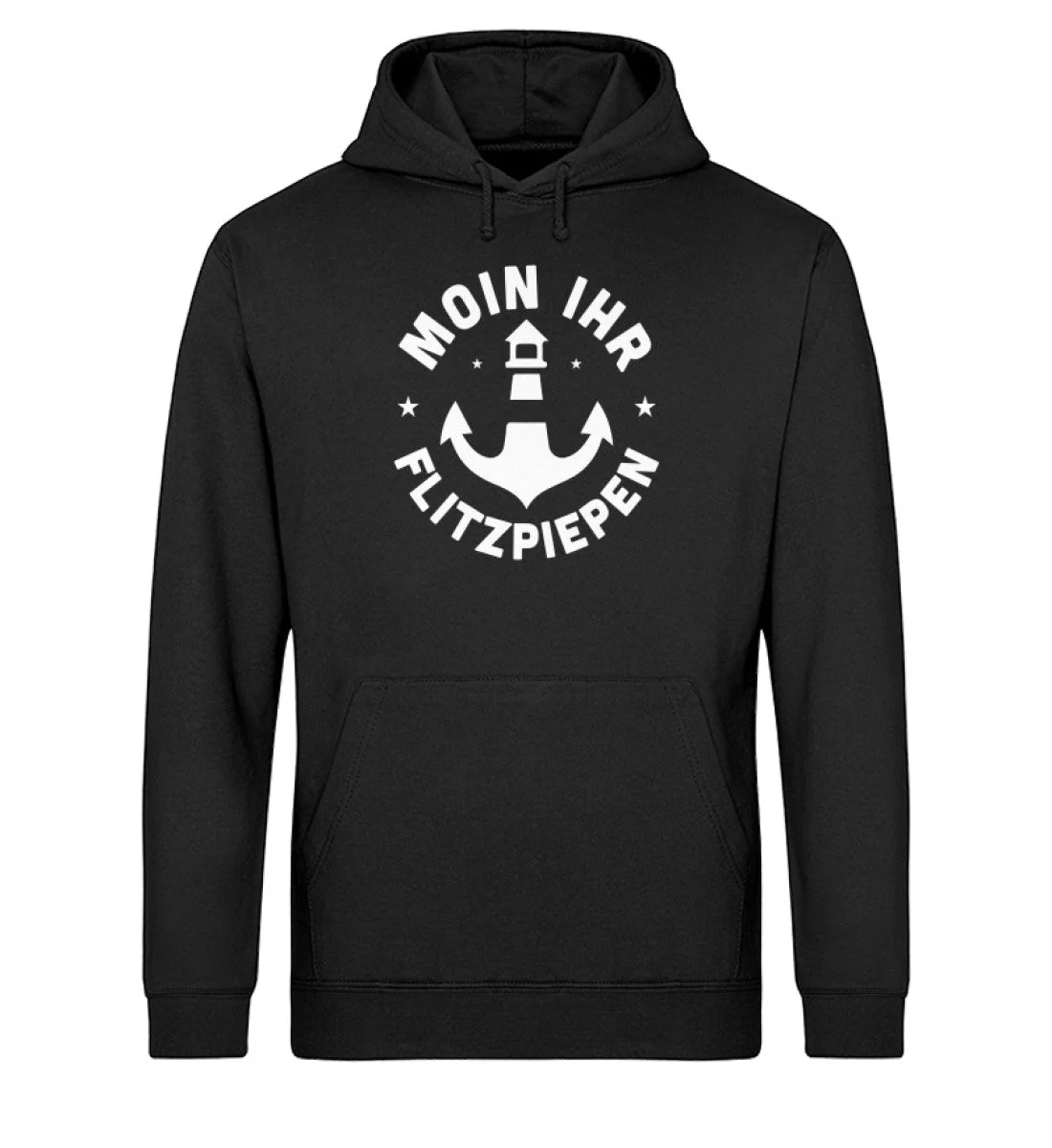 Moin ihr Flitzpiepen · Unisex Bio Hoodie