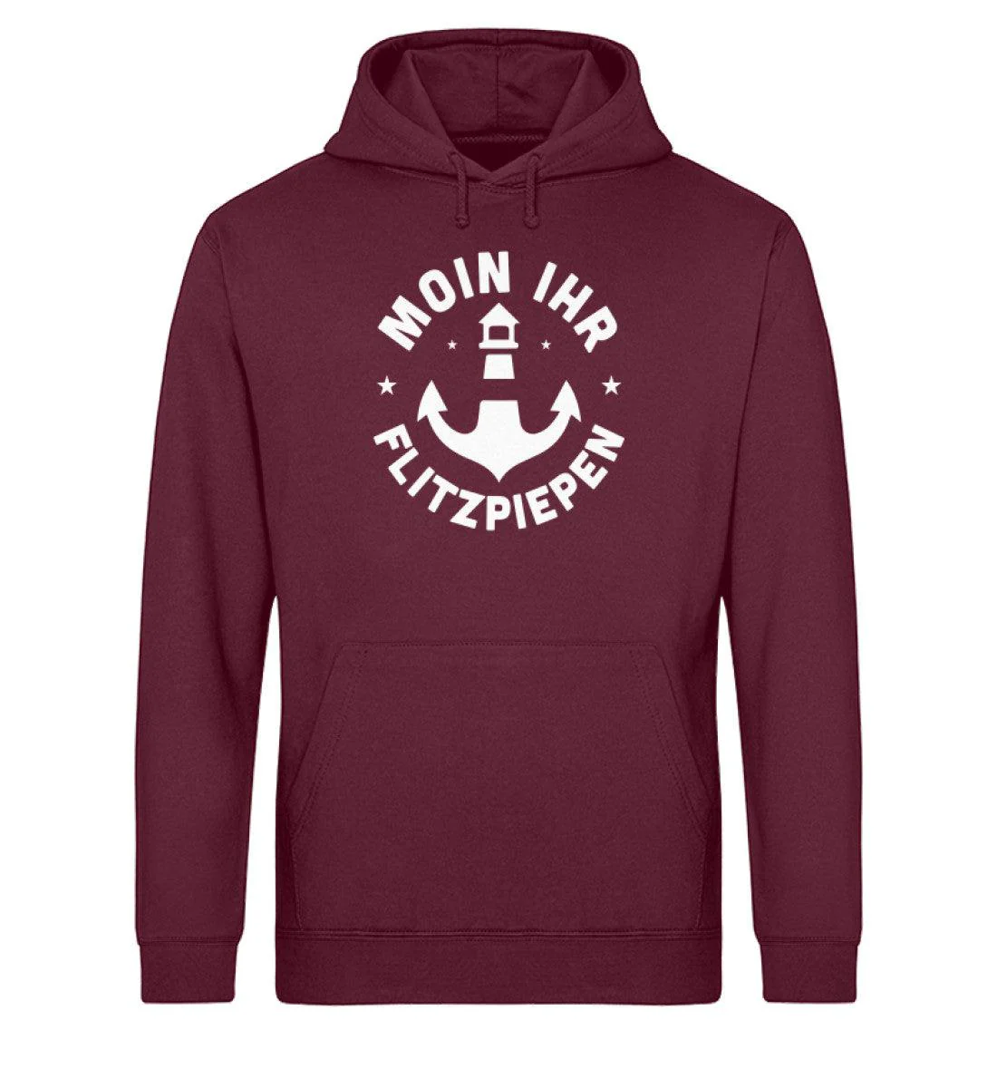 Moin ihr Flitzpiepen · Unisex Bio Hoodie - Image 2