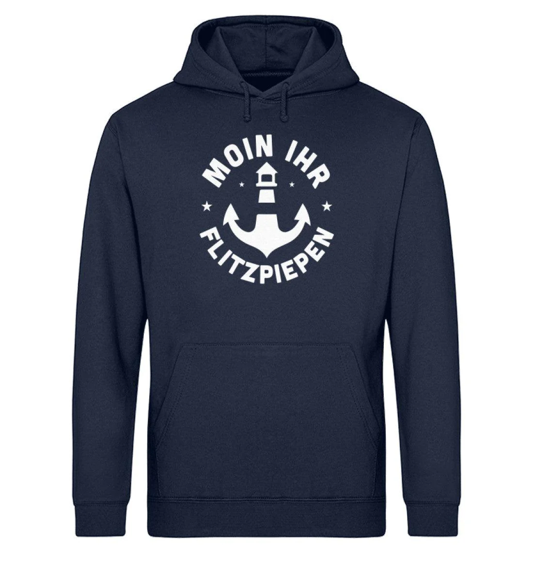 Moin ihr Flitzpiepen · Unisex Bio Hoodie - Image 3