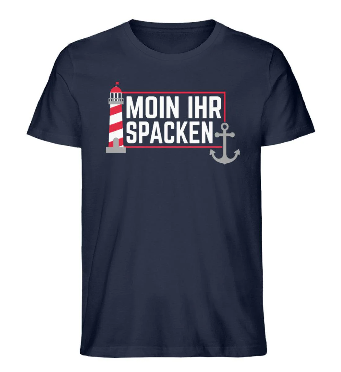Moin ihr Spacken · Herren Premium Bio T-Shirt - Image 5