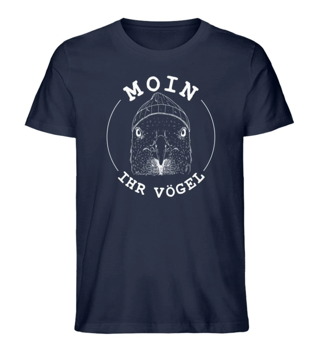 Moin ihr Vögel · Herren Premium Bio T-Shirt - Image 2