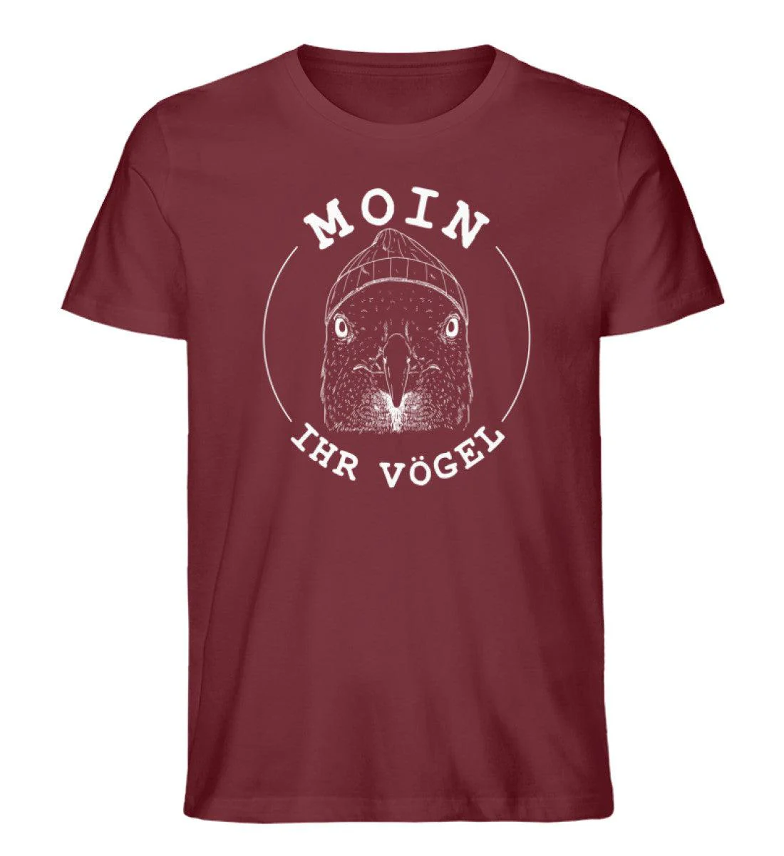 Moin ihr Vögel · Herren Premium Bio T-Shirt - Image 3