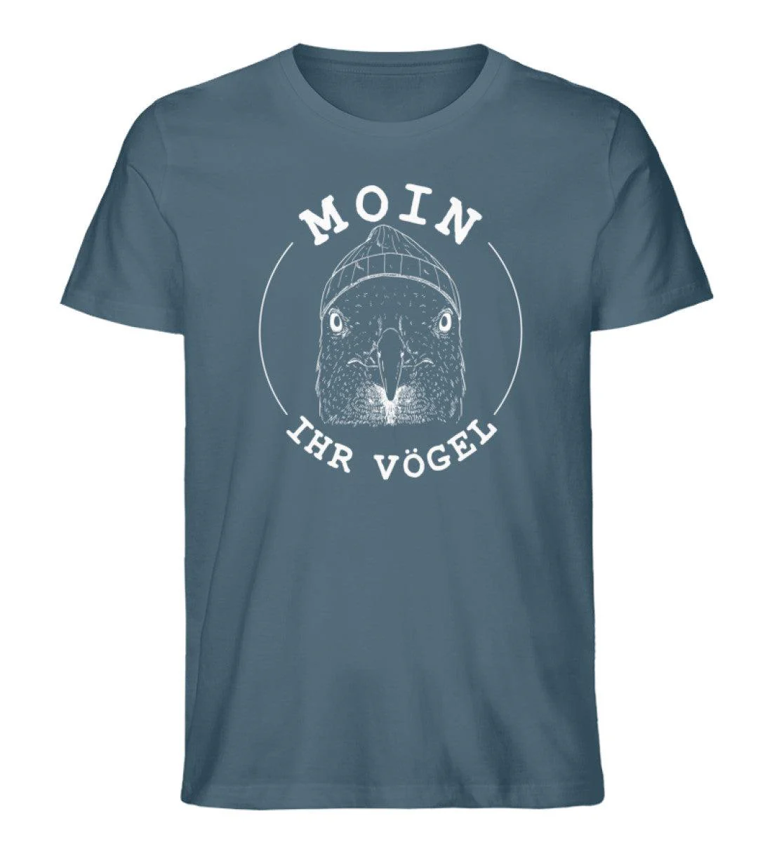 Moin ihr Vögel · Herren Premium Bio T-Shirt - Image 4