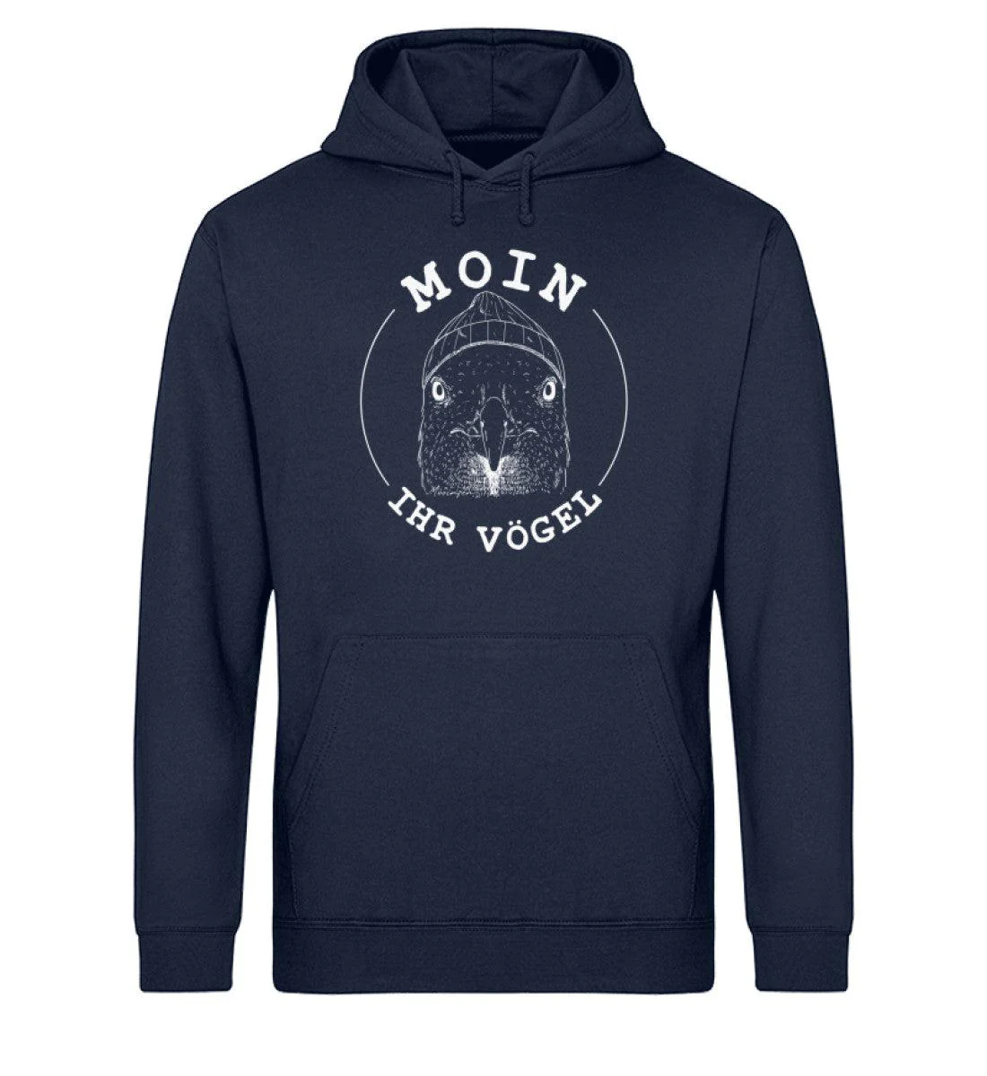 Moin ihr Vögel · Unisex Bio Hoodie - Image 2