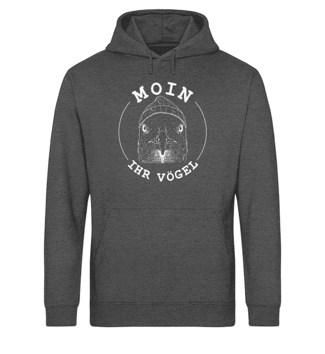 Moin ihr Vögel · Unisex Bio Hoodie - Image 4