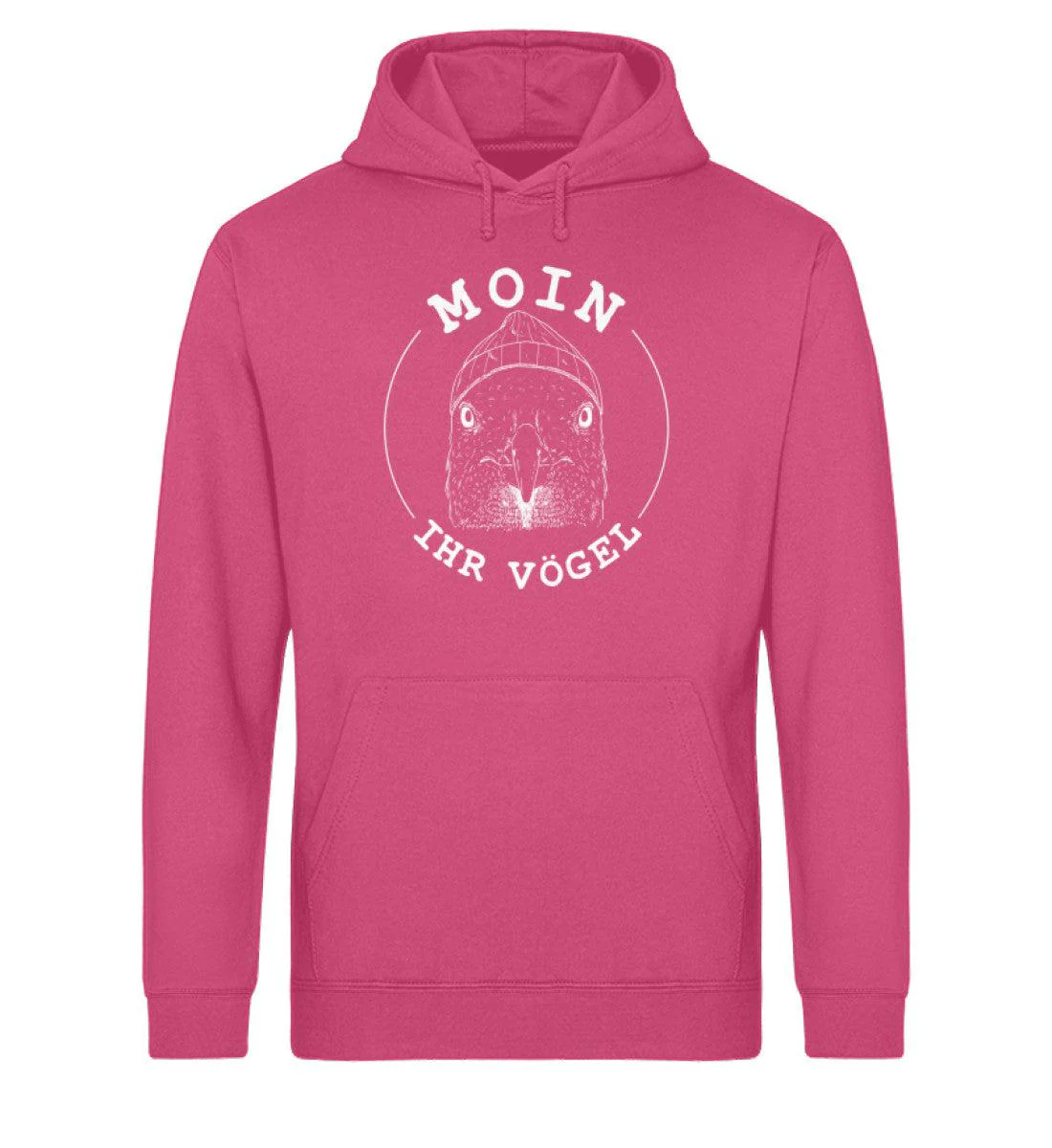 Moin ihr Vögel · Unisex Bio Hoodie - Image 5