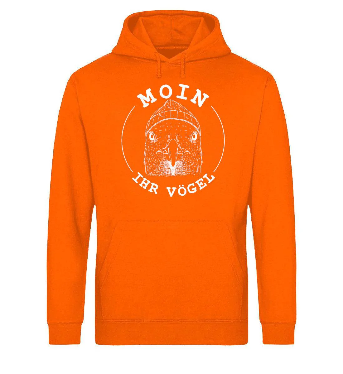 Moin ihr Vögel · Unisex Bio Hoodie - Image 6