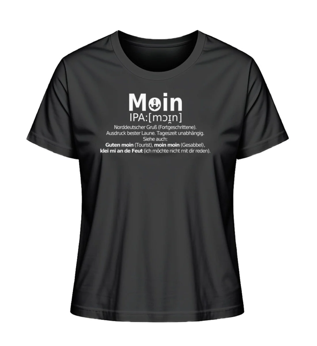 Moin Lexikon · Damen Premium Bio T-Shirt 2.0