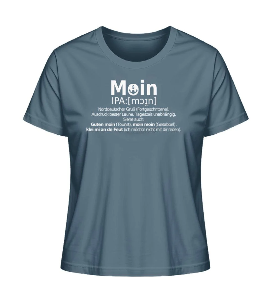 Moin Lexikon · Damen Premium Bio T-Shirt 2.0 - Image 4