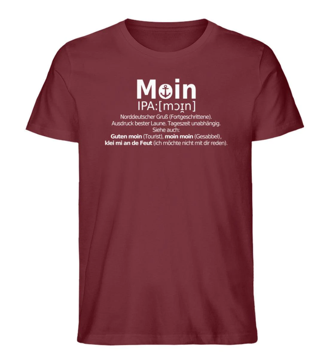 Moin Lexikon · Herren Premium Bio T-Shirt - Image 4